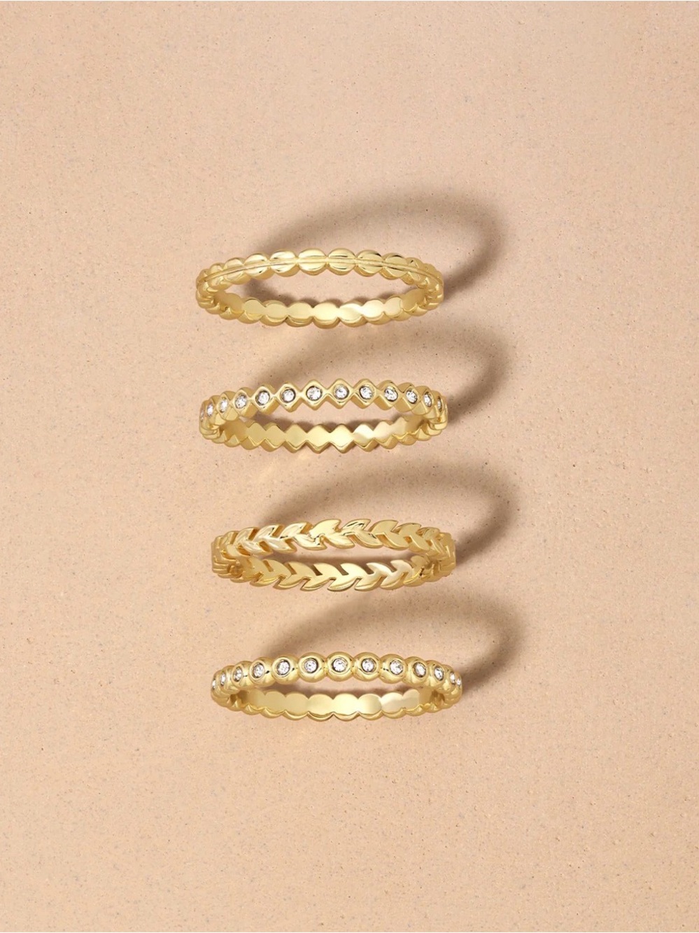 Gorjana Mini Stackable Ring Set NWT